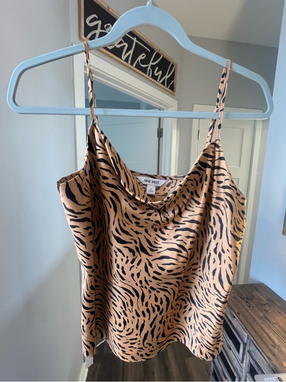 Nine West  Leopard Print Cami-Size Small-NWOT
